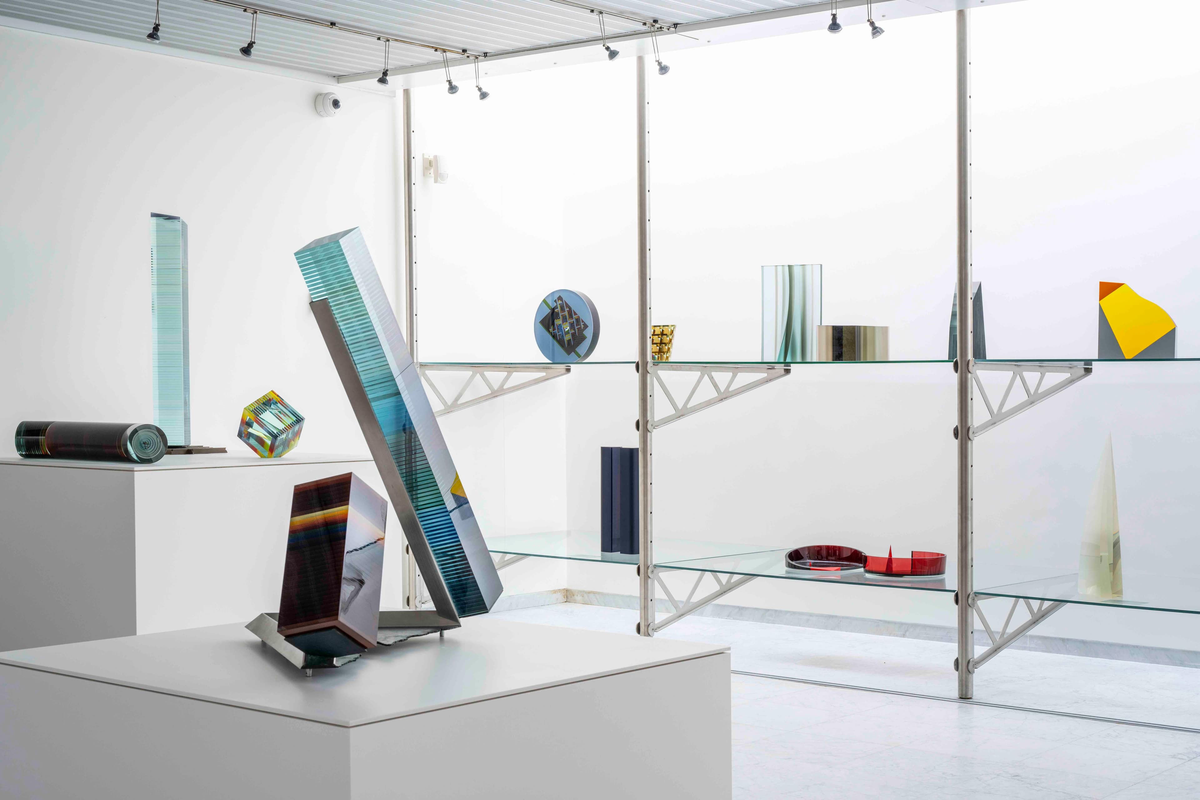 Vaste glaskunst collectie