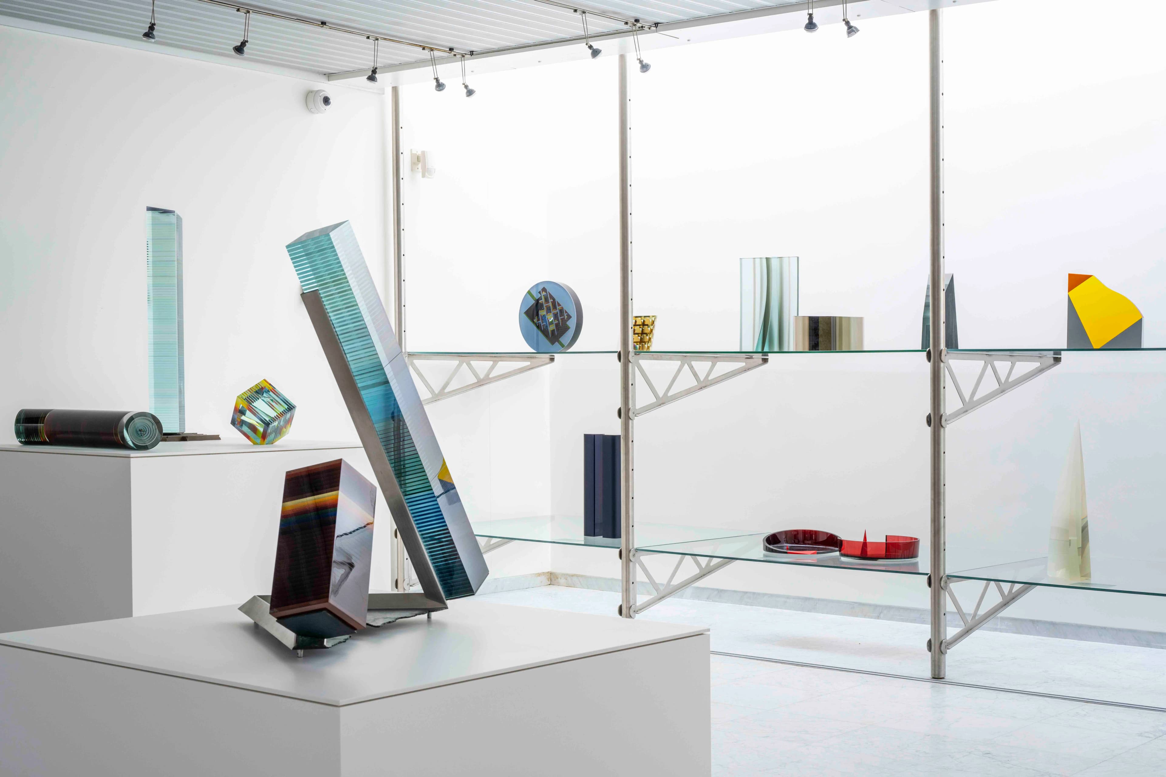 Vaste glaskunst collectie