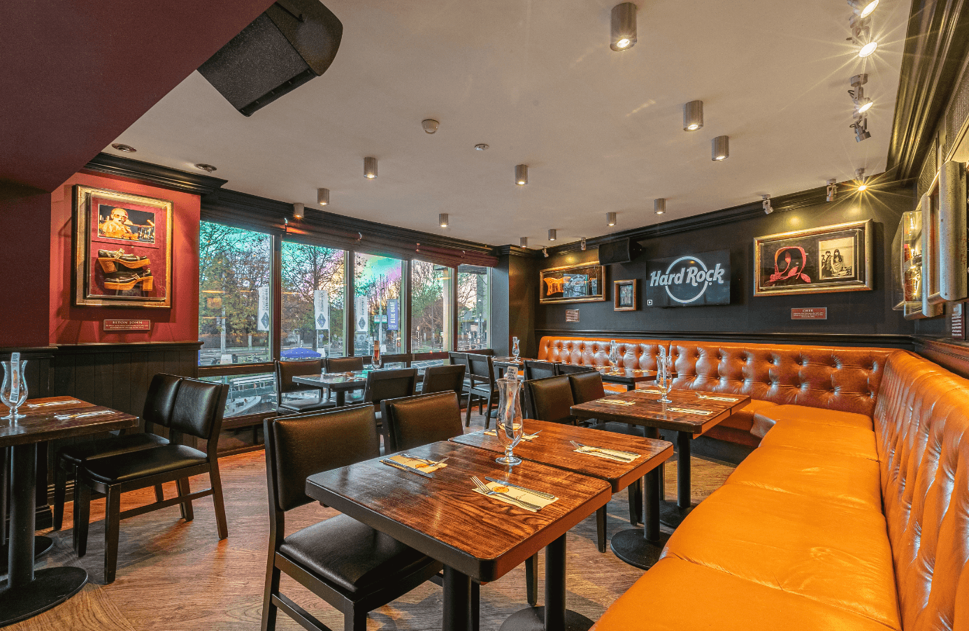 Main restaurant floor