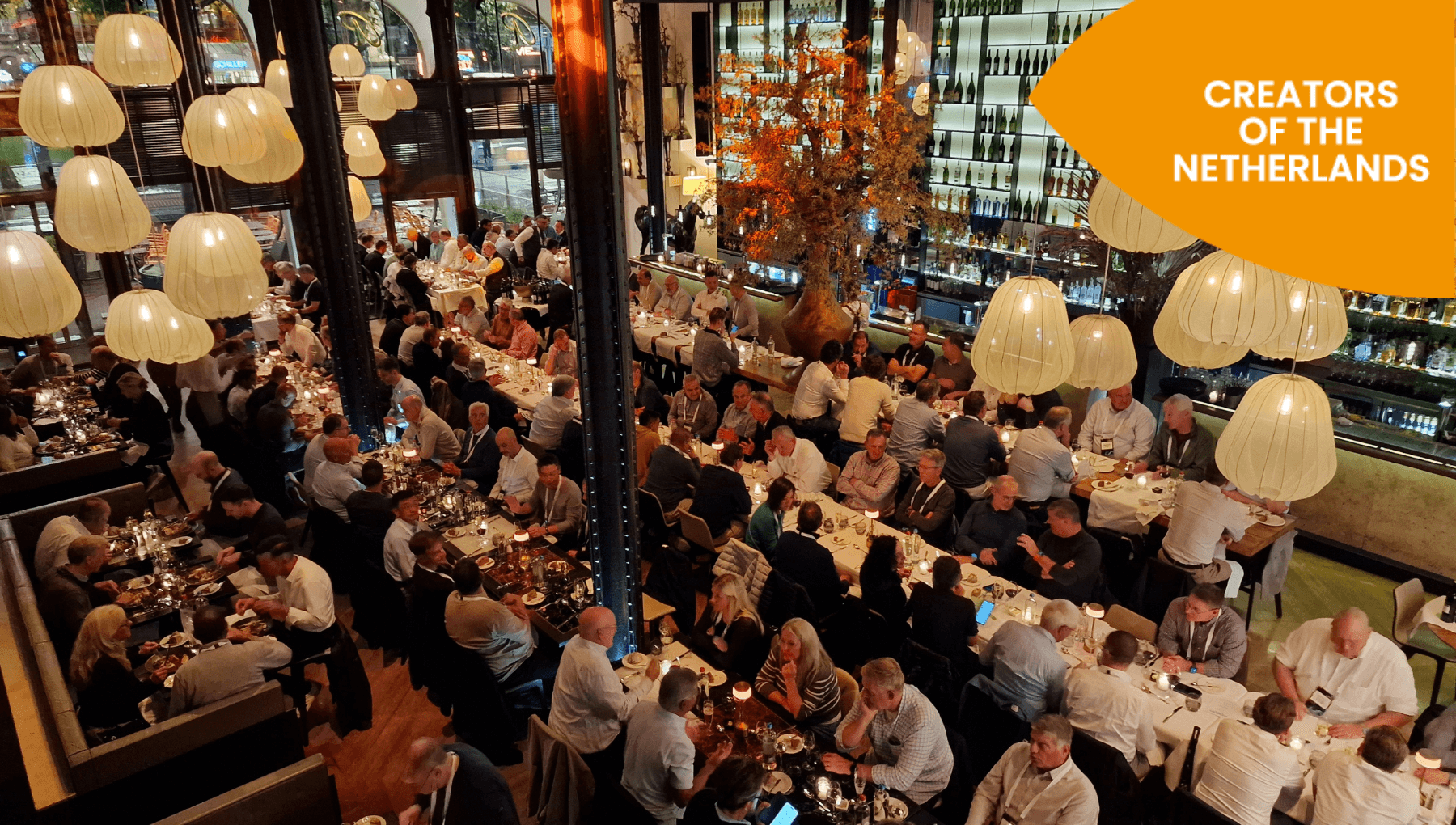 Groepsdiners, private dinings, social events in Amsterdam - Creators of Live