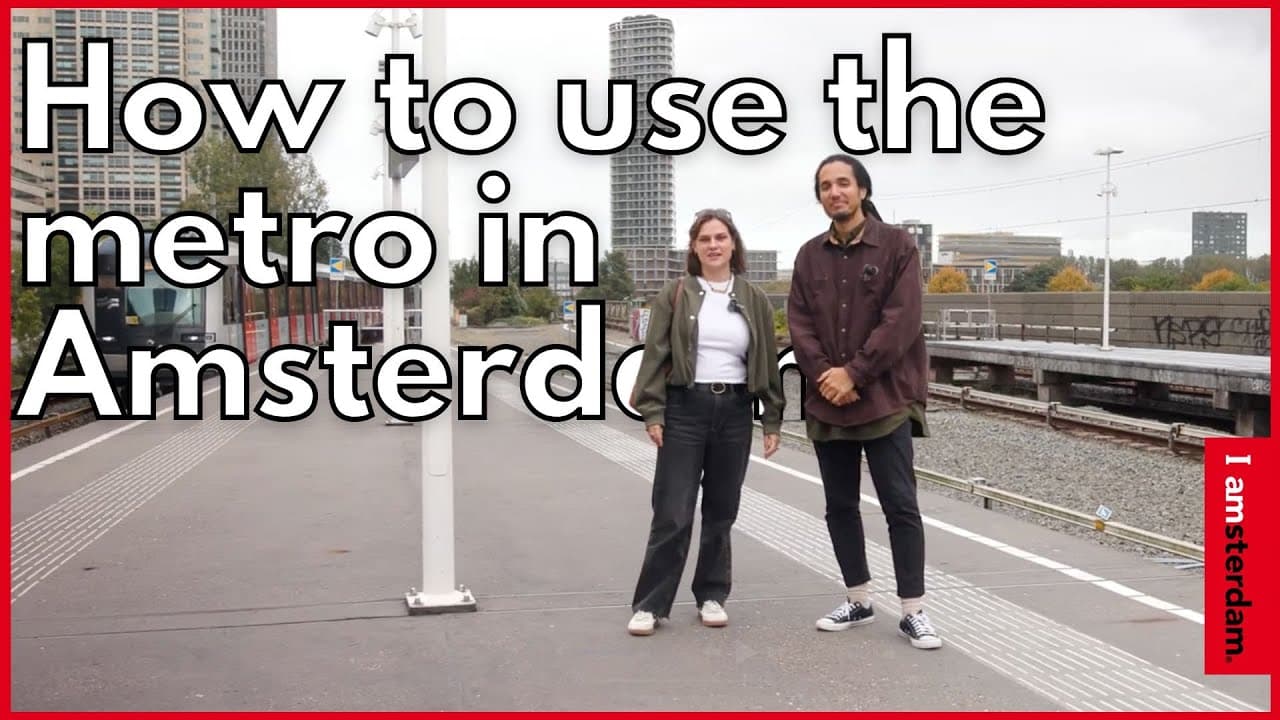 Using the metro in Amsterdam - Video thumbnail