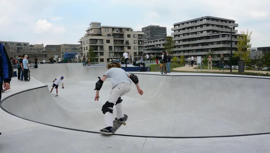 Biggest skatepark in the Netherlands. Since June 19th 2020.