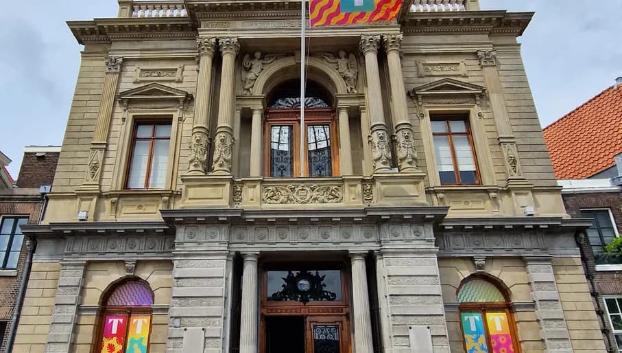 Exterior of Teylers Museum during Summer in Teylers 2025