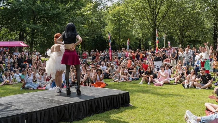 Junior Pride X Pride Park in Vondelpark
