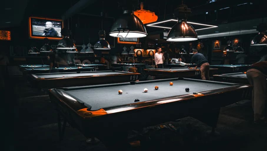 Plan B pool café interior