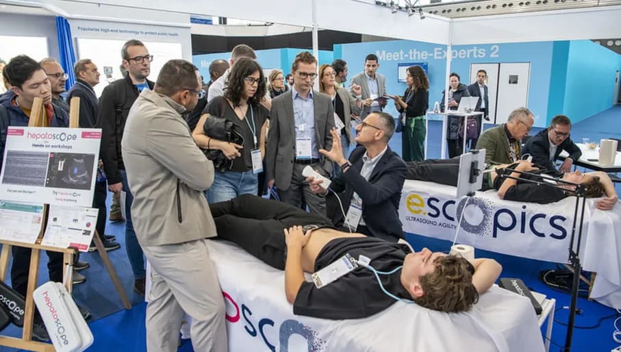 EASL Congress 2025, Amsterdam, Netherlands.\nPhoto shows: General conference views.\n\nPhoto©Steve Forrest/EASL/Workers’ Photos