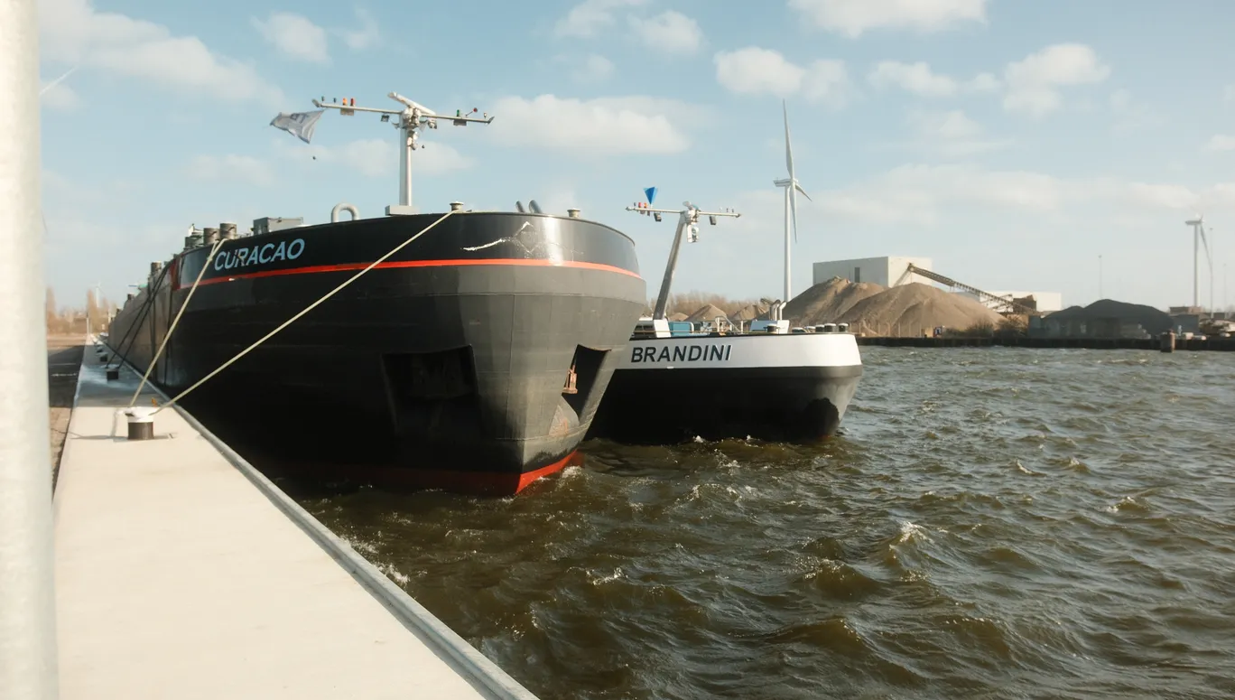 shipping vessels at the port