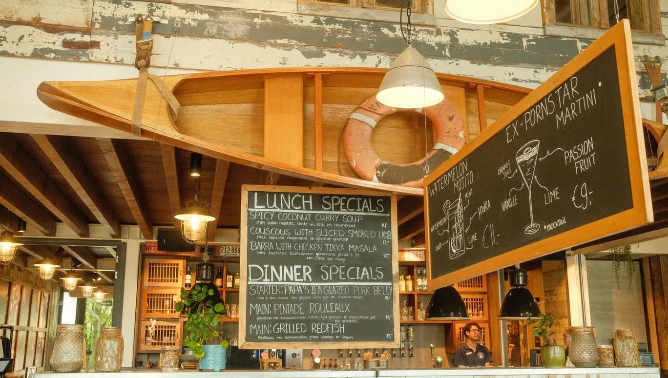 Papa's Beach House interior Haarlemmermeer Flowers of Amsterdam Expert Trip August 2023