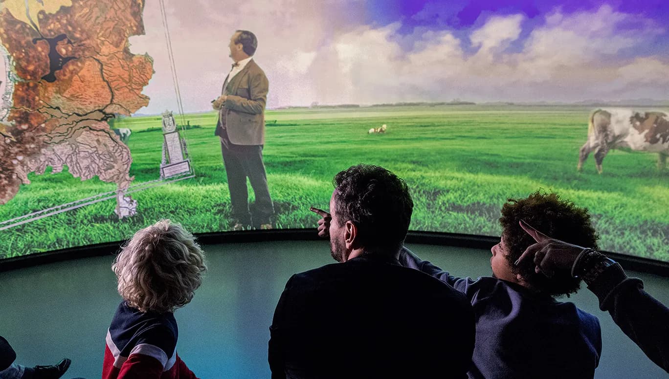 This is Holland people posing with the collection