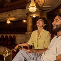 A couple in Internationaal Theater Amsterdam (ITA).