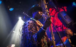 Amsterdam, The Netherlands - February 17, 2016: concert of african band BKO Quintet at Paradiso Bitterzoet concert hall.
365708507
Amsterdam, The Netherlands - February 17, 2016: concert of african band BKO Quintet at Paradiso Bitterzoet concert hall.