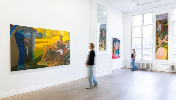 Installation view: Anthony Cudahy, a pearl caught between my teeth at GRIMM, Amsterdam (NL), 29 October – 22 December 2022
Courtesy of the Artist and GRIMM