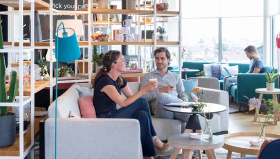 Zoku coworking space interior