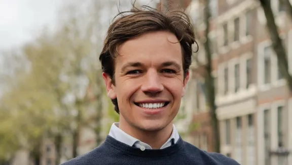 Portrait of Tim van Alphen, founder of Sparqle. FoundersFridays hero