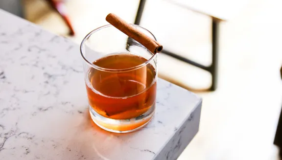 JD William's whisky bar signature cocktail