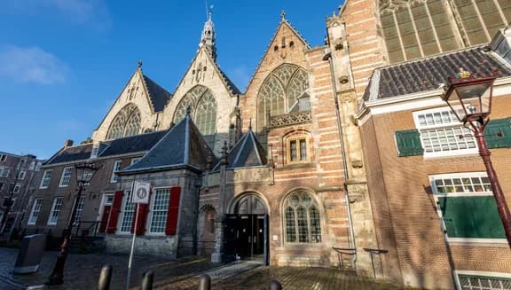 Oude Kerk exterior entrance