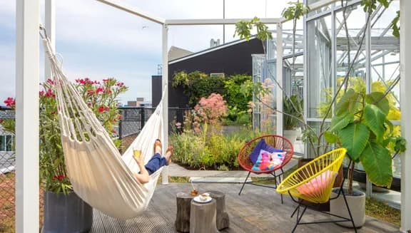 Zoku rooftop terrace