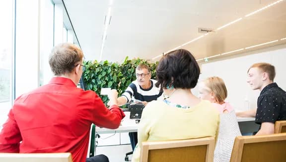 feestelijk ontvangst Muller familie