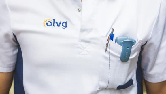 Nurse working at OLVG hospital.