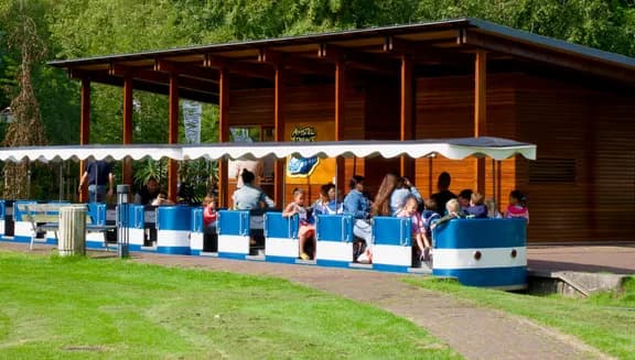 Train for children in Amstelpark