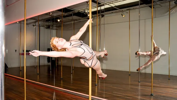 Paaldanseres. Voor de serie Dans door de ogen van...