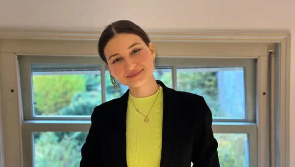 Portrait of Karolina Fedorowicz, founder of Bazaar startup, FoundersFridays hero