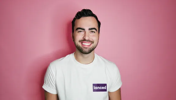 Portrait of Wouter Vertogen, founder of Lanced. FoundersFridays hero.