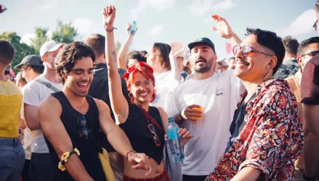 People dancing at Tropikali Festival 2024.
