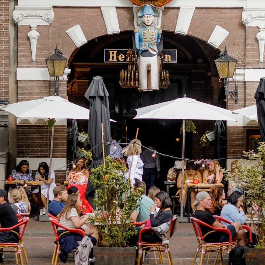 Proeflokaal van Wees café-restaurant terrace