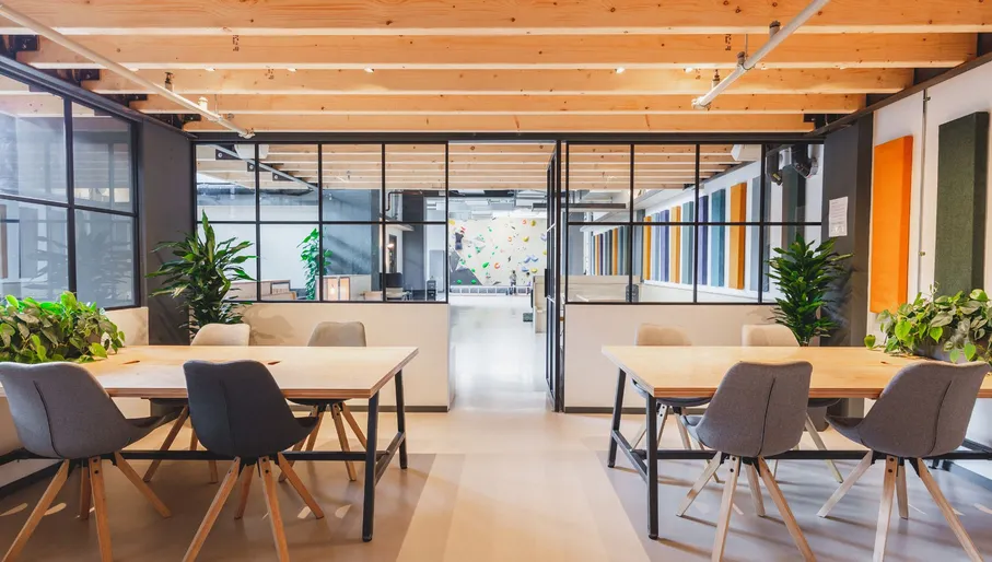 Workplace and boulderhal