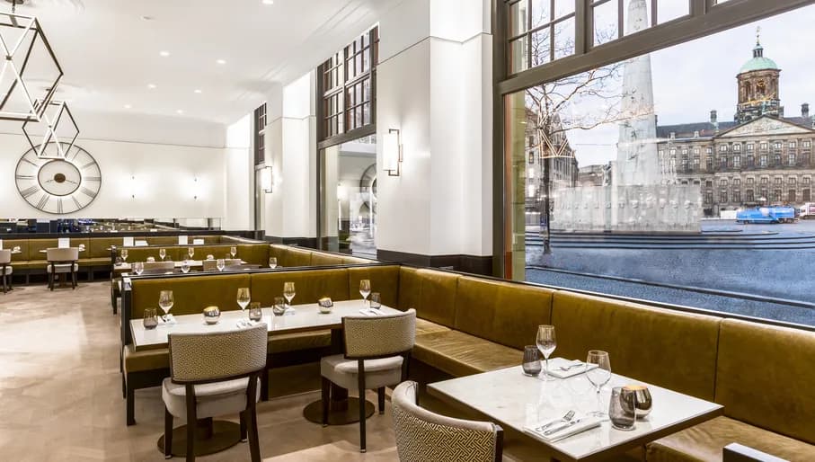 Grand Café Krasnapolsky at Anantara Grand Hotel Krasnapolsky.