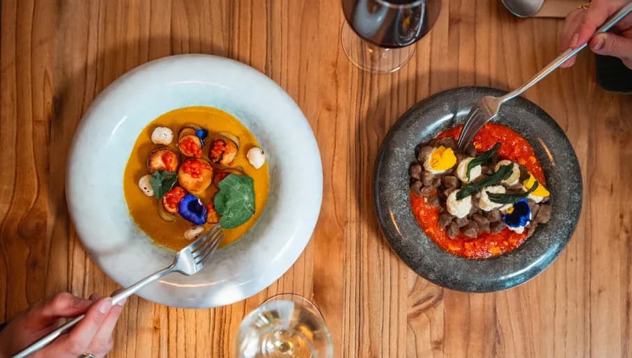 H/eart.h signature colourful dishes