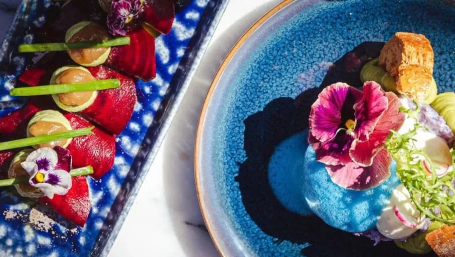 H/eart.h signature colourful dishes