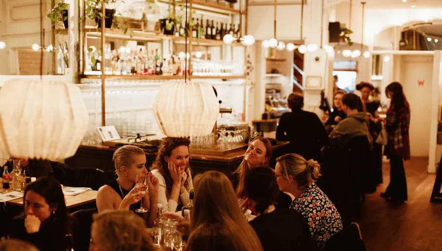 MAPPA restaurant interior people eating