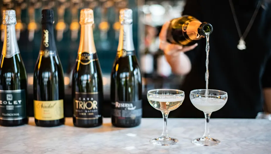 La Cervecería restaurant champagne