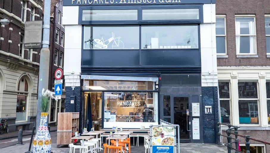 Pancakes Amsterdam Centraal restaurant exterior