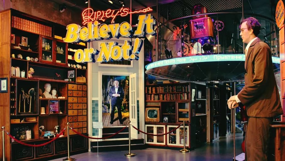 Ripleys Believe it or not museum interior