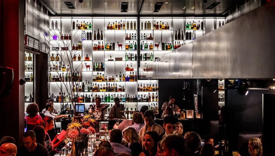 Taiko bar in the Conservatorium hotel