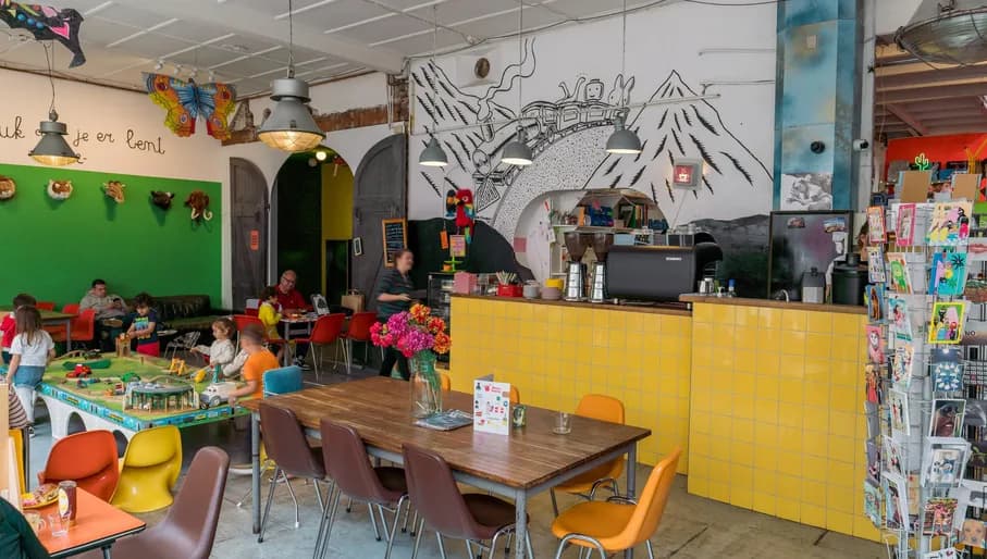 Meneer Paprika café in Haarlem.