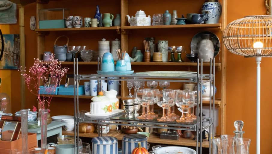 All the luck in the world store Amsterdam Zuid, interior