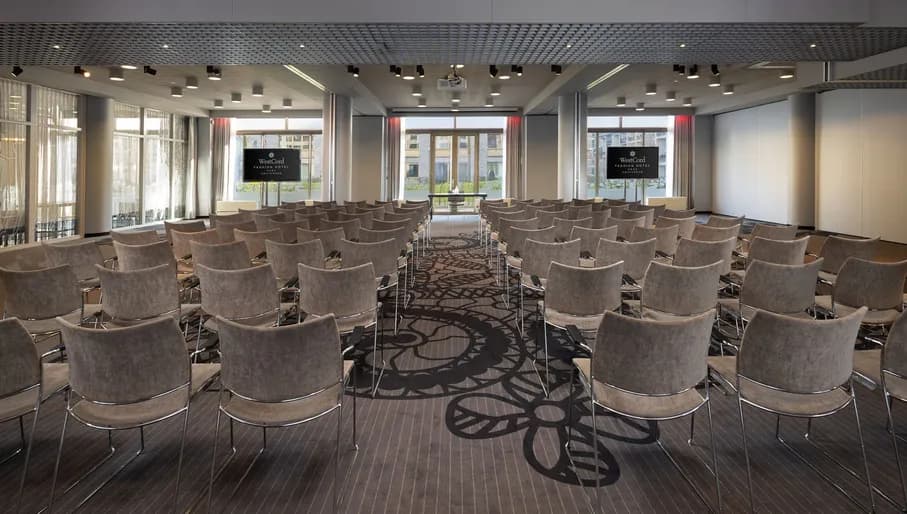 Lounge theatre of WestCord Fashion hotel.