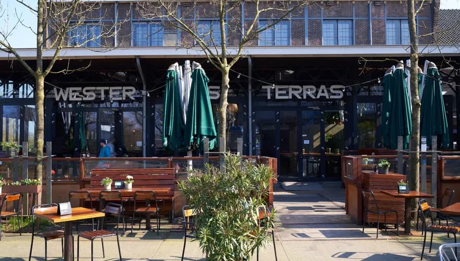 Westergasterras exterior and terrace