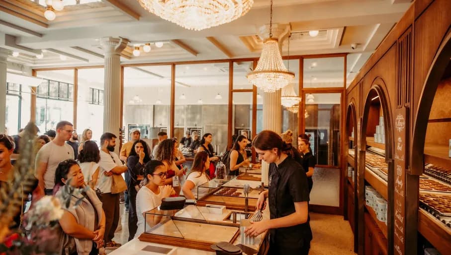 Interiors of Van Stapele Koekmakerij