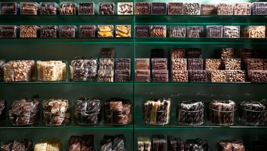 Puccini chocolaterie interior