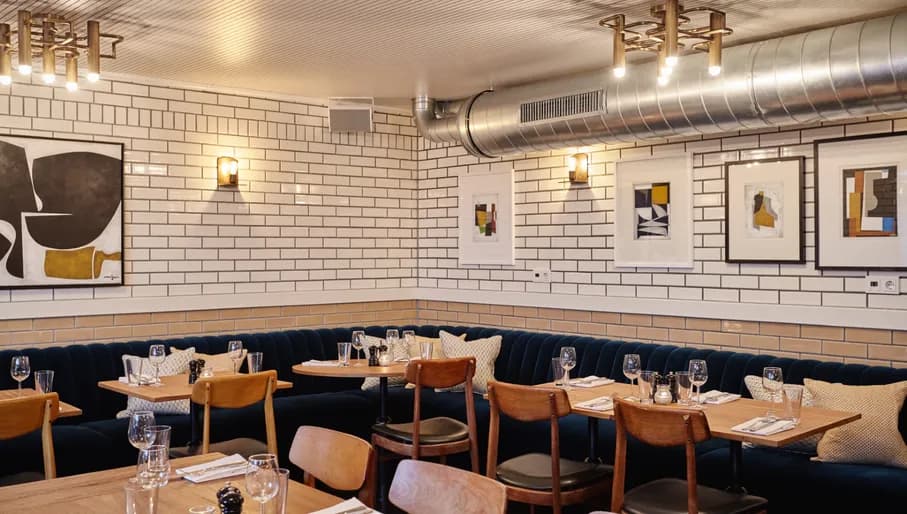 The Hoxton hotel, Lotti's restaurant interior