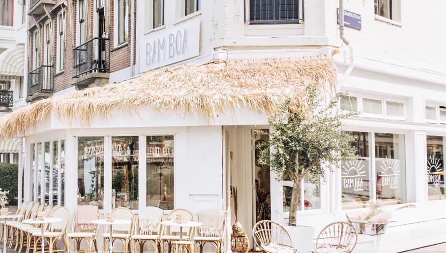 Bam Boa restaurant exterior and terrace
