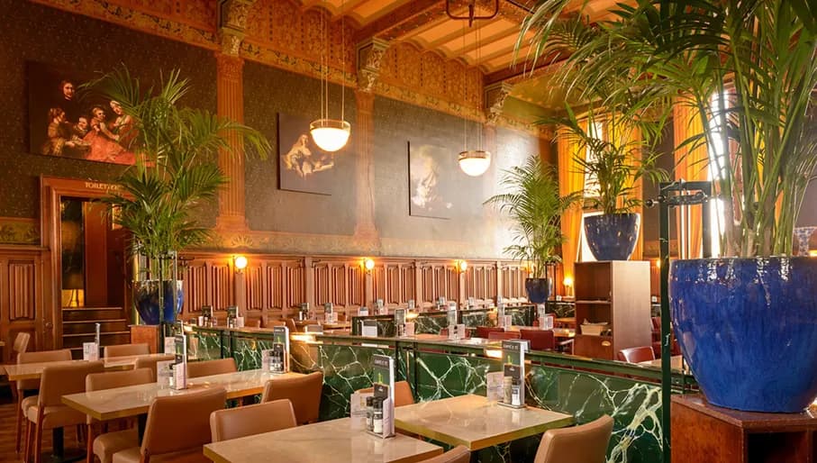 Grand Café Restaurant 1e klas interior