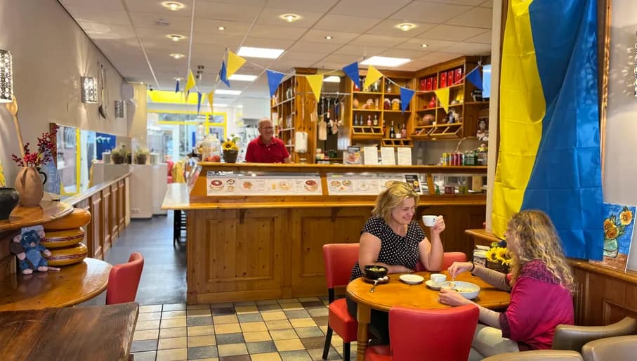 Borscht Ukrainian restaurant interior