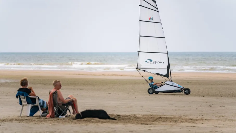 IJmuiderslag blokarting Ijmuiden-beachsport