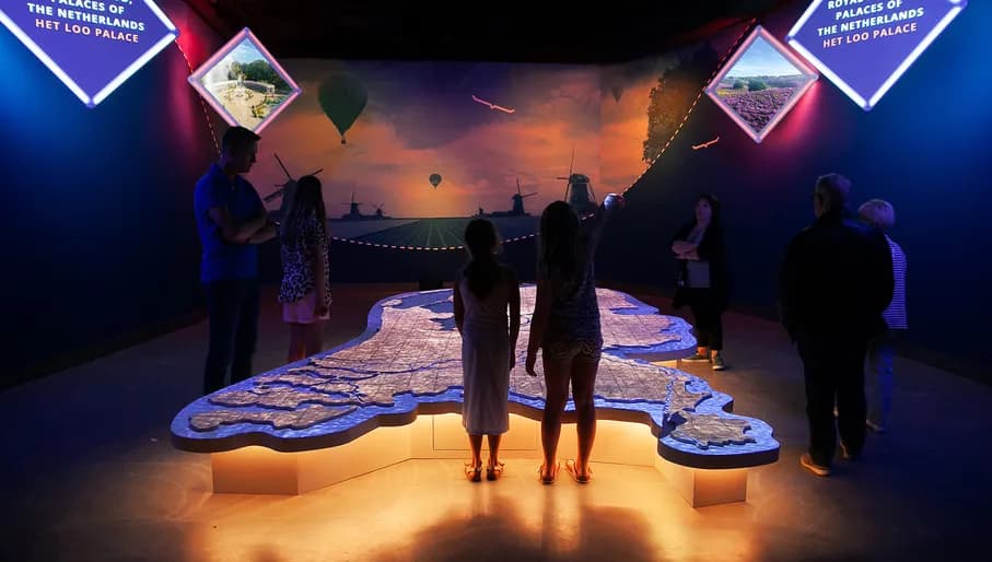 This is Holland people posing with the collection